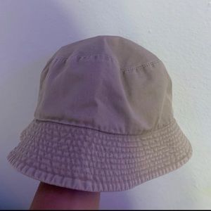 Vintage Beige Bucket Hat